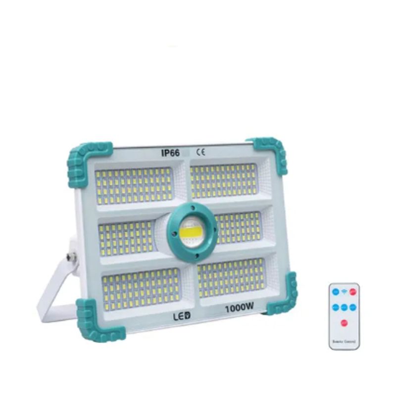 GENERICO - Foco Led Solar 100w Reflector+Panel