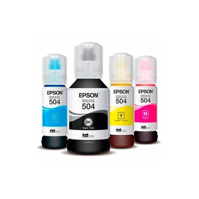 EPSON - Pack tintas epson t504 BK CY M Y