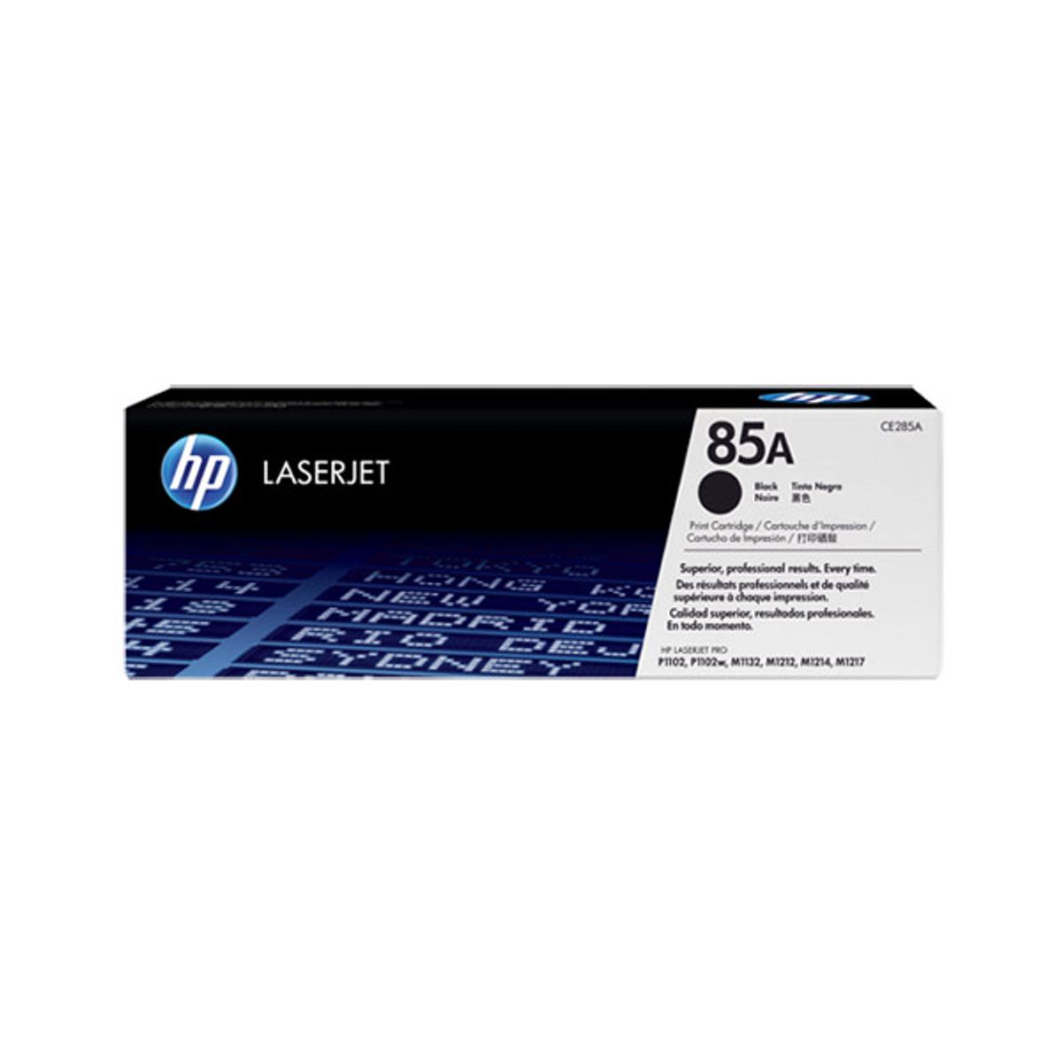 HP - Tóner HP 85A CE285A color negro