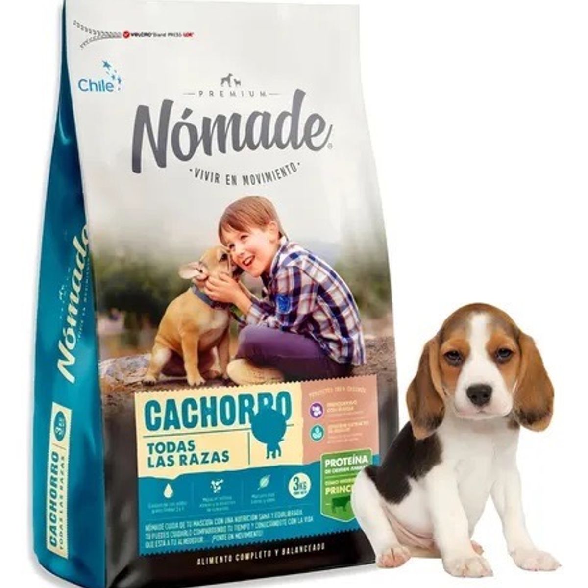 NOMADE - Nómade. Alimento para cachorros todas las razas 10 Kg