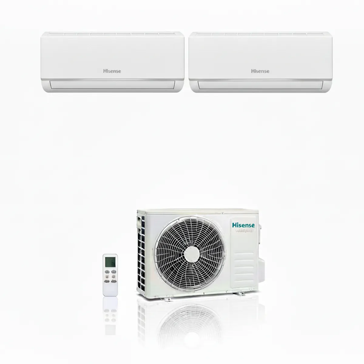 HISENSE - Aire Acondicionado Hisense 9+12 Blanco Multisplit