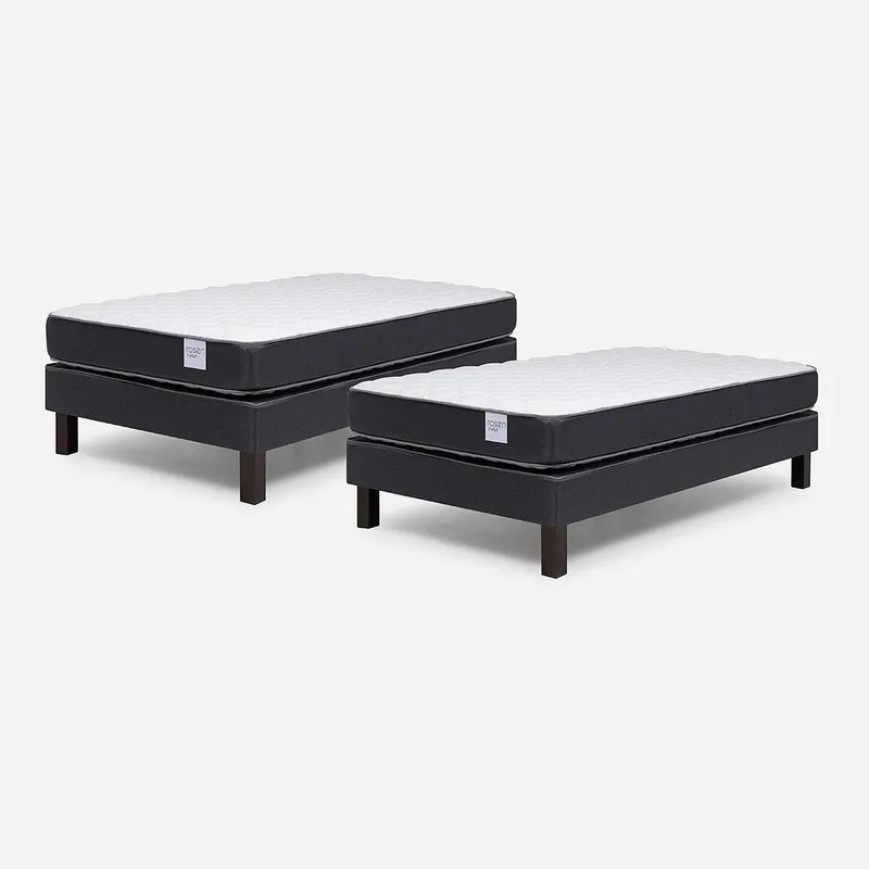 ROSEN - Cama Europea Duplex Rosen Wave 1,5 Plazas 105 X 190 Cm