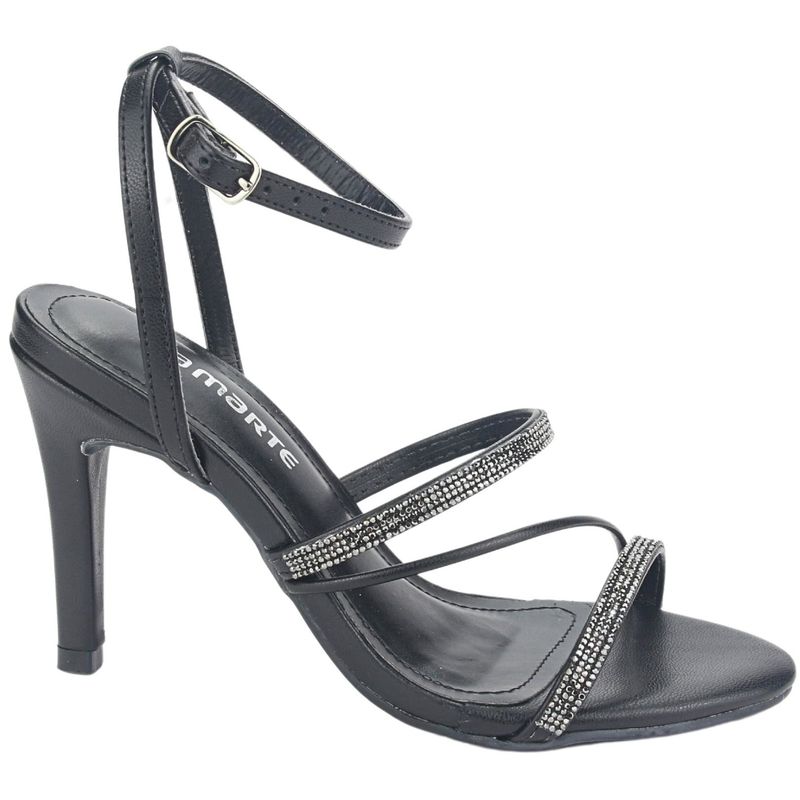 VIA MARTE - Sandalia Mujer Negro Casual Via Marte 23-17704