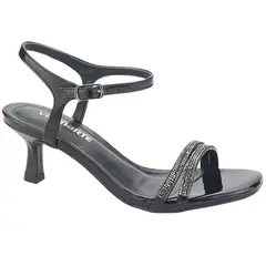 VIA MARTE - Sandalia Mujer Negro Casual 23-18504