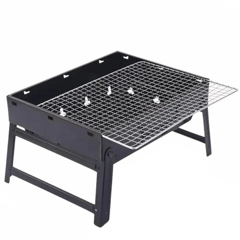 GENERICO - Parrilla De Carbón Portátil Plegable Asador Camping