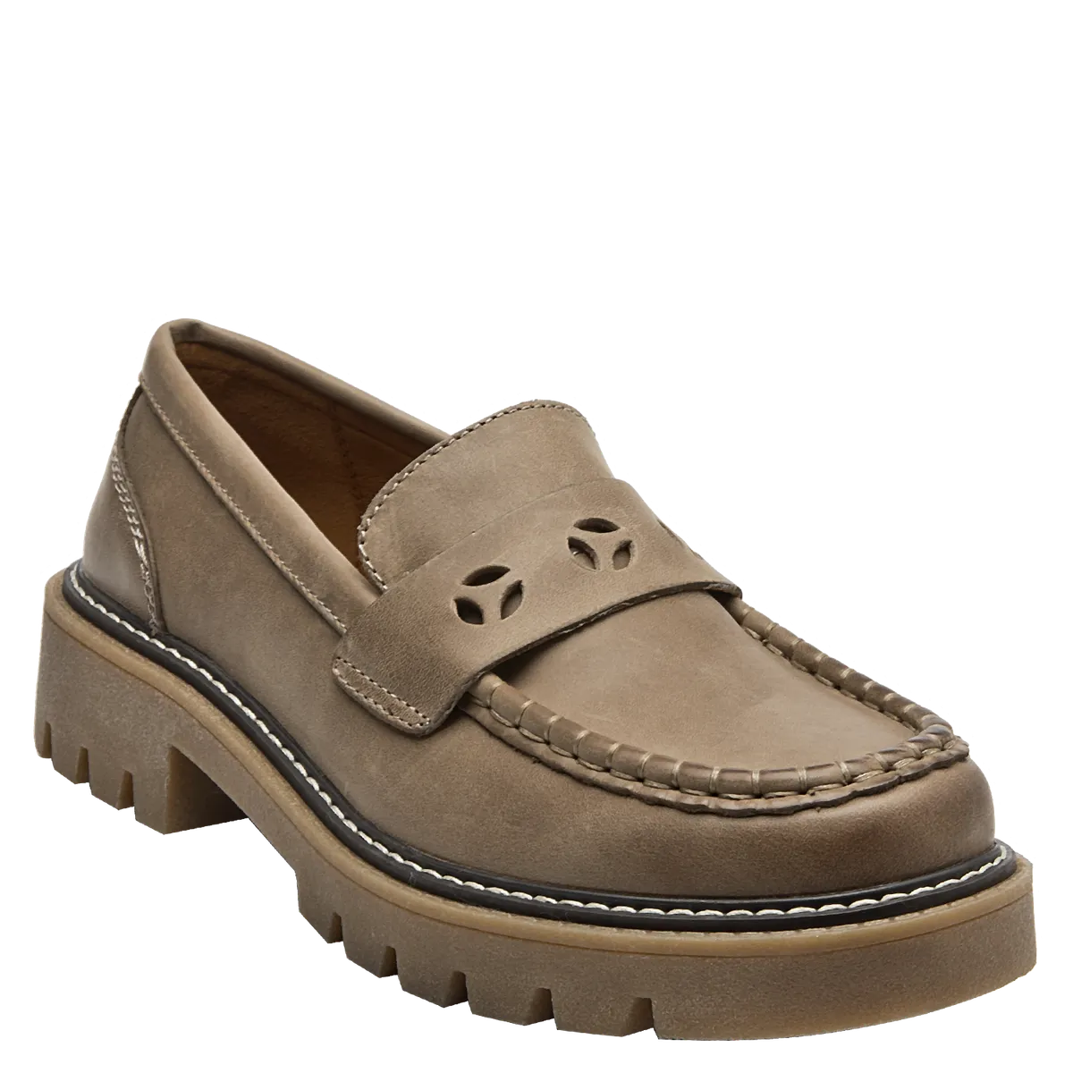 PANAMA JACK - Mocasín Mujer Casual Marrón claro