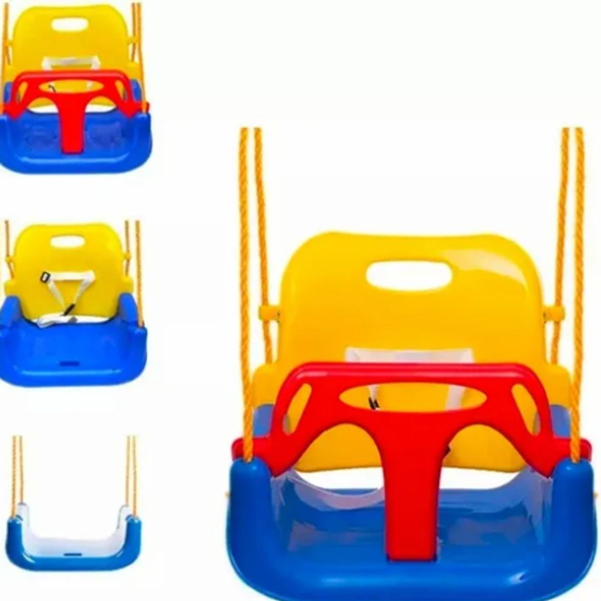 GENERICO - Columpio Silla 3 En 1 Ajustable Portátil Niños Asiento Bebé