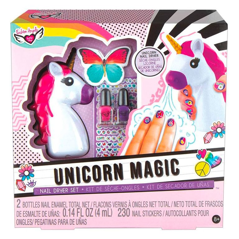Pinta Uñas con Secador de Unicornio Fashion Angels