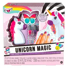 ALEX - Pinta Uñas con Secador de Unicornio Fashion Angels