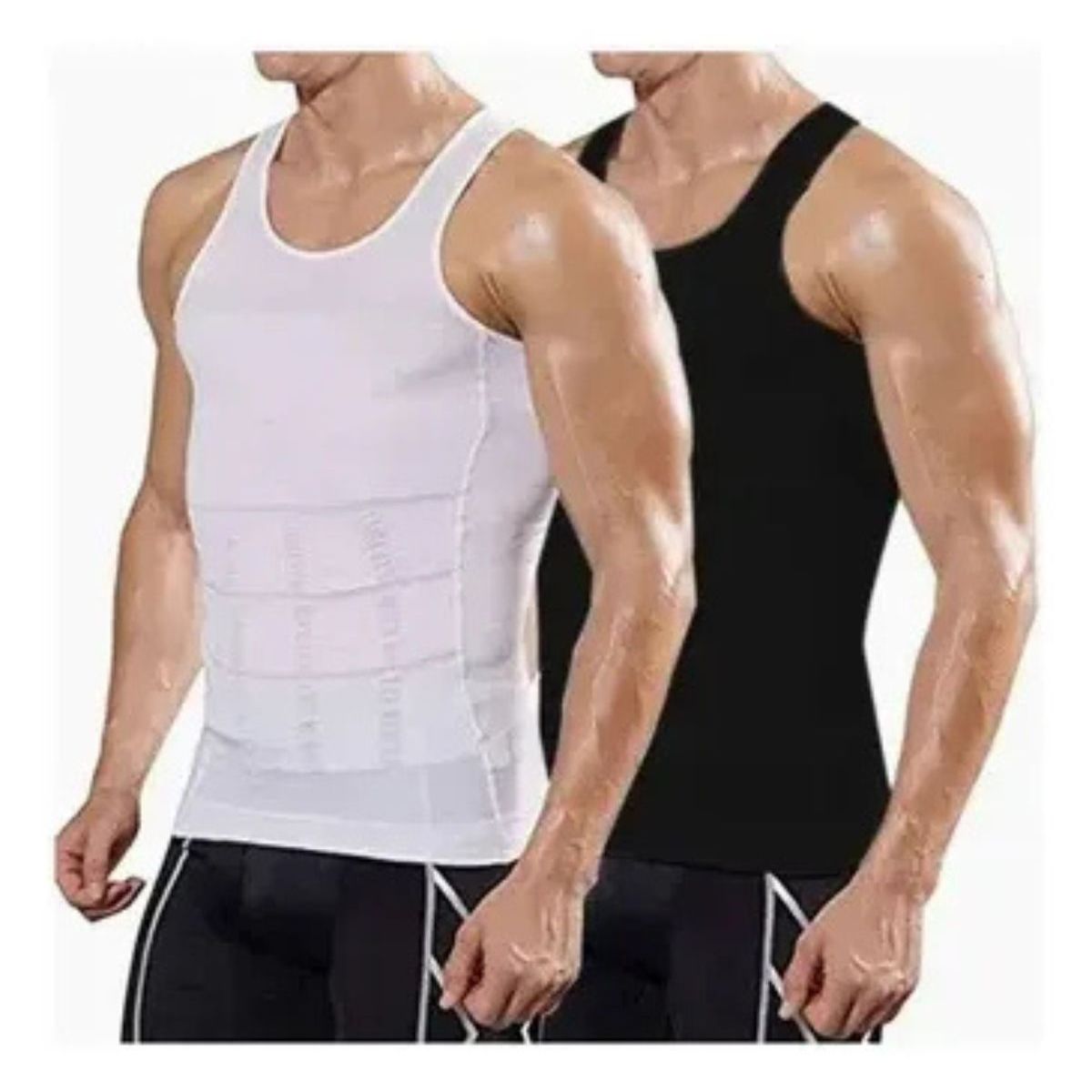 LOOK SHOP - Pack 2 Faja De Compresión Hombre Tipo Musculosa Reductora 310