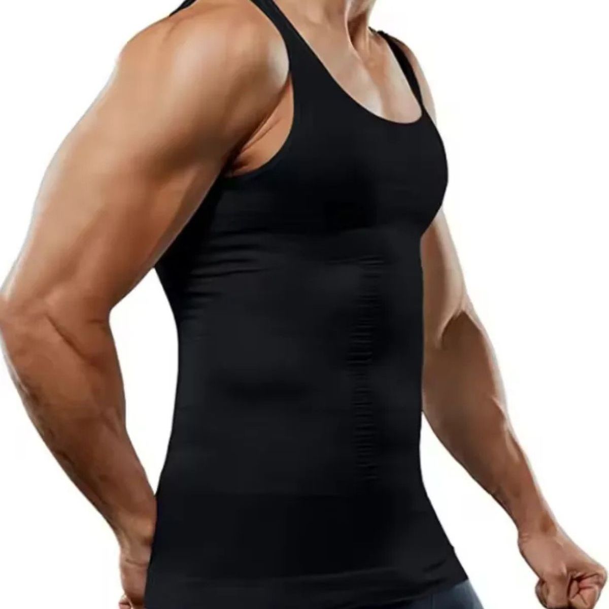 LOOK SHOP - Pack 2 Faja De Compresión Hombre Tipo Musculosa Reductora 310