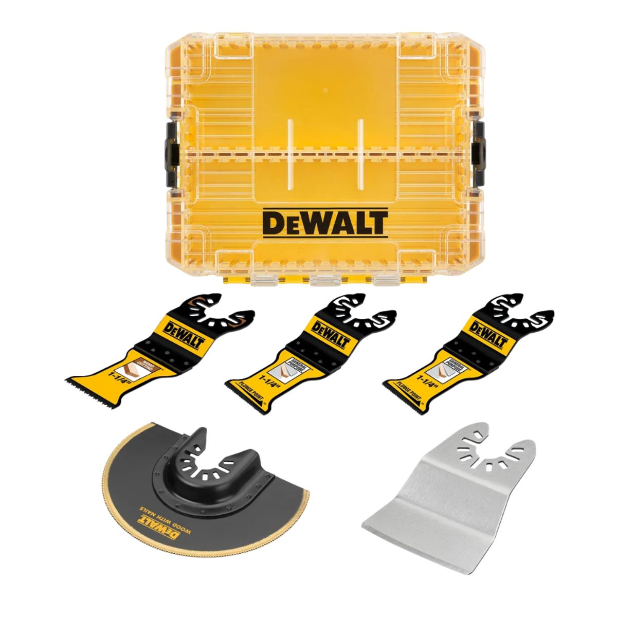DEWALT - Set 5 Pzas. Oscilante Multiuso Accesorios Dewalt DWA425GSET