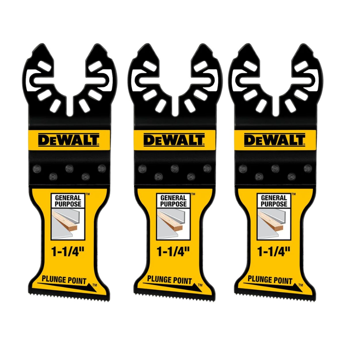 DEWALT - Set 5 Pzas. Oscilante Multiuso Accesorios Dewalt DWA425GSET