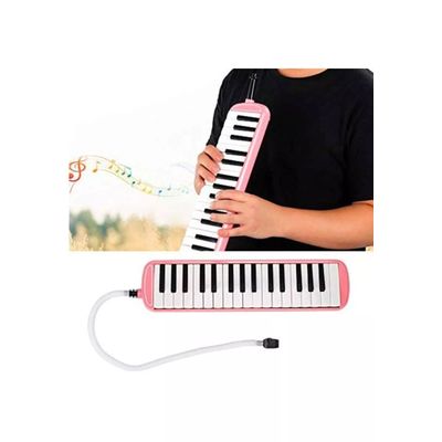 Imagen 2 del producto Melódica 32 Notas + Estuche + Boquilla / Rosa 08764