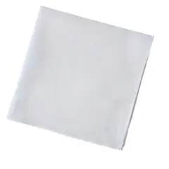 GENERICO - X10 Pañuelo Blanco Cuadrado 28x28 Fiestas Patrias Cueca Chile