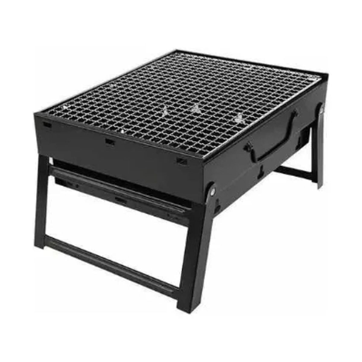 GENERICO - Parrilla Negra OEM Chico Móvil 44x30CM