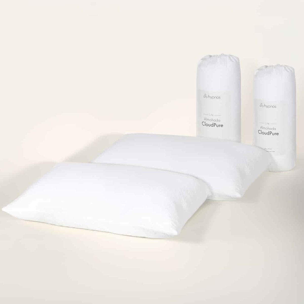 HYPNOS - Pack 2 Almohadas Pro CloudPure Lite Queen