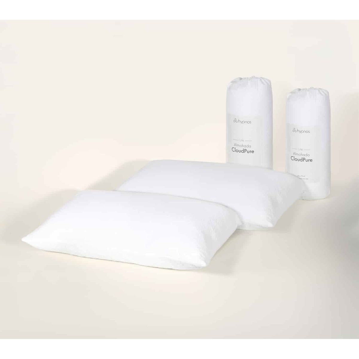 HYPNOS - Pack 2 Almohadas Pro CloudPure Lite Queen