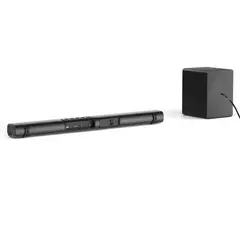 AIWA - Soundbar Home Theaters Subwoofer Bluetooth 80w Aw-sbh16 Color Negro Frecuencia 50 Hz - 60 Hz