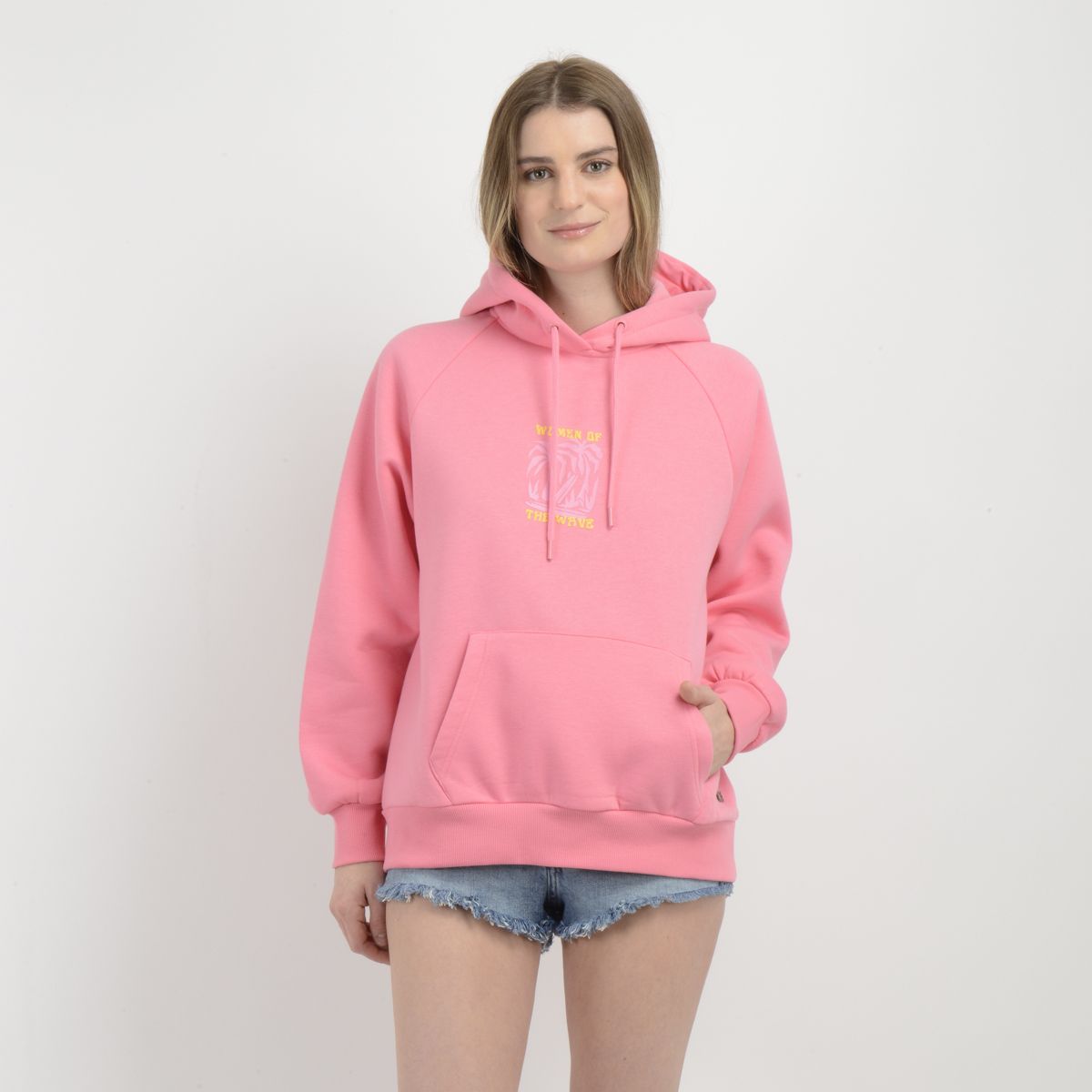 O'NEILL - POLERON WOTW HOODIE ROSADO