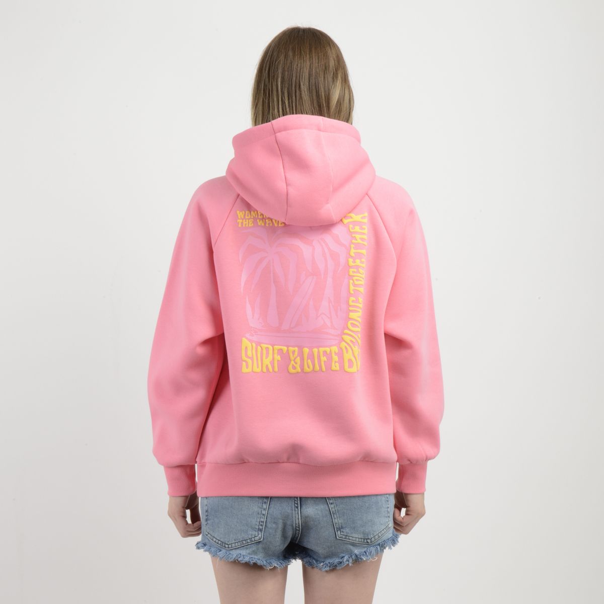 O'NEILL - POLERON WOTW HOODIE ROSADO