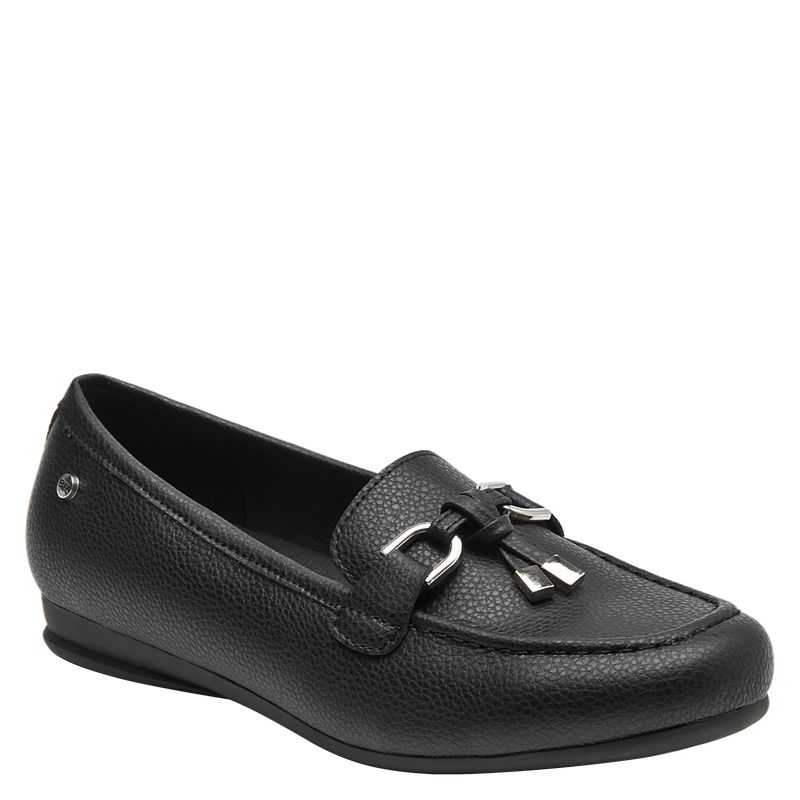BRUNO ROSSI - Mocasín Mujer Casual Negro