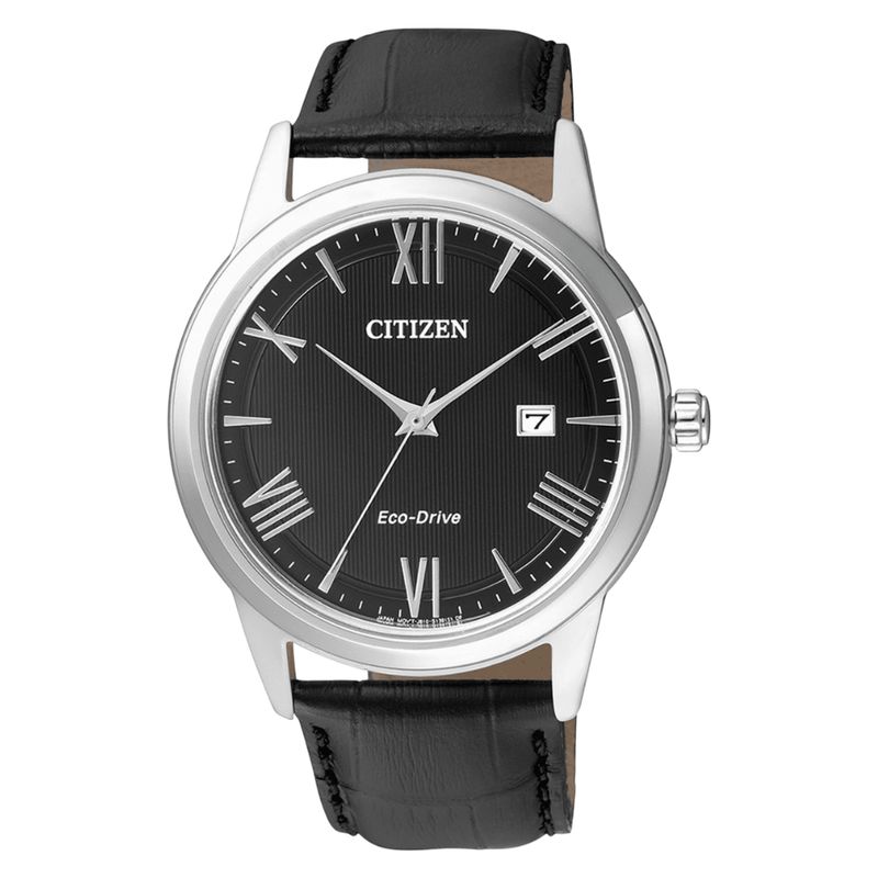 CITIZEN - RELOJ CITIZEN AW1231-07E ECO-DRIVE PLATEADONEGRO HOMBRE