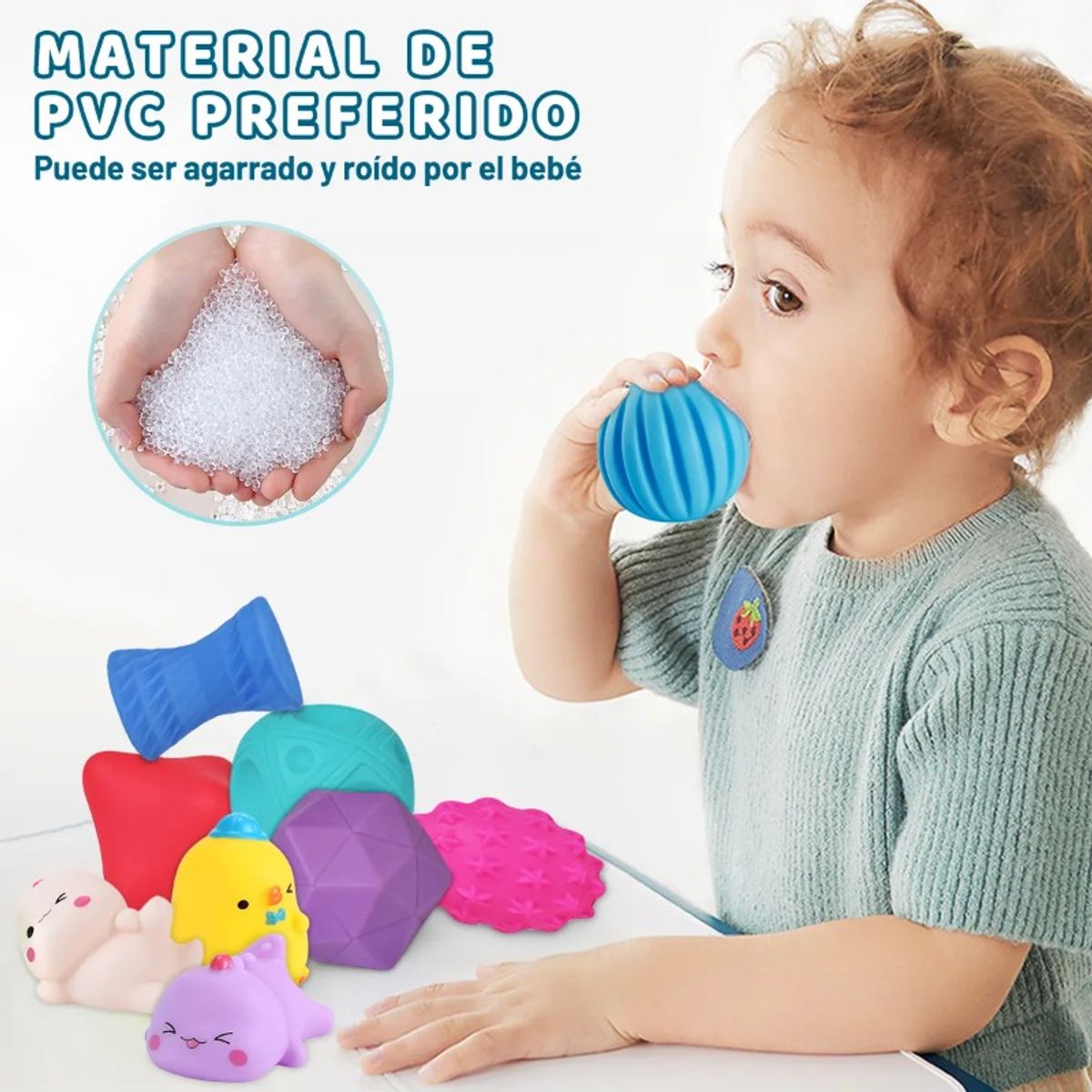 GIOIO - 18pcs Juego De Juguetes De Estimulación Sensorial Para Bebés