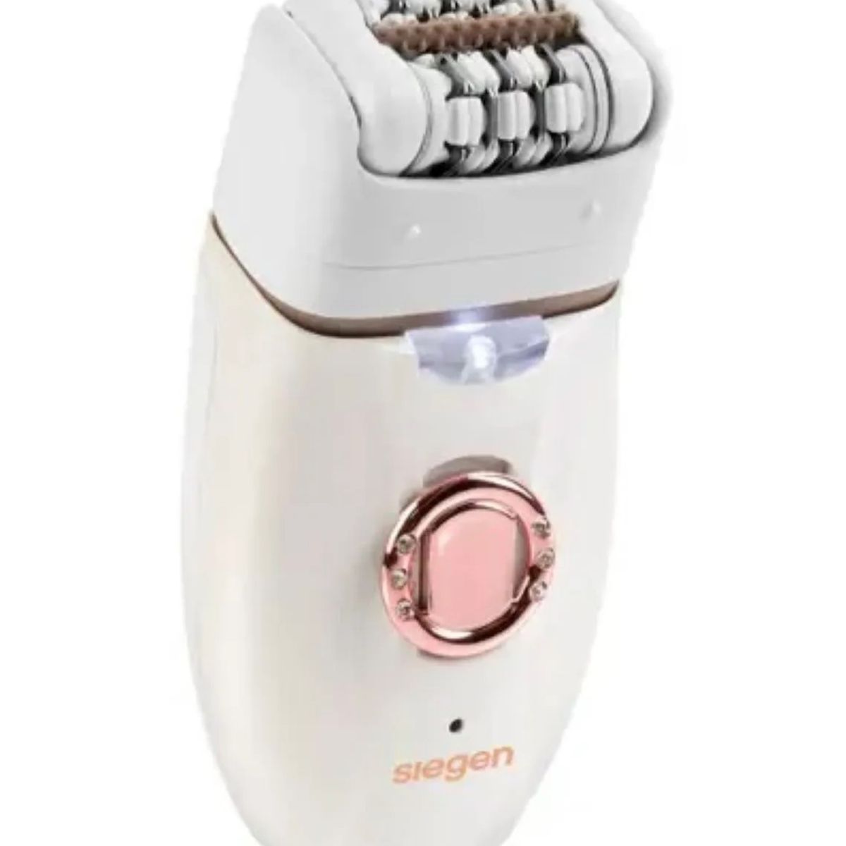 SIEGEN - Depiladora Exfoliadora Siegen 2en1 de 30 pinzas Recargable SG9004EX