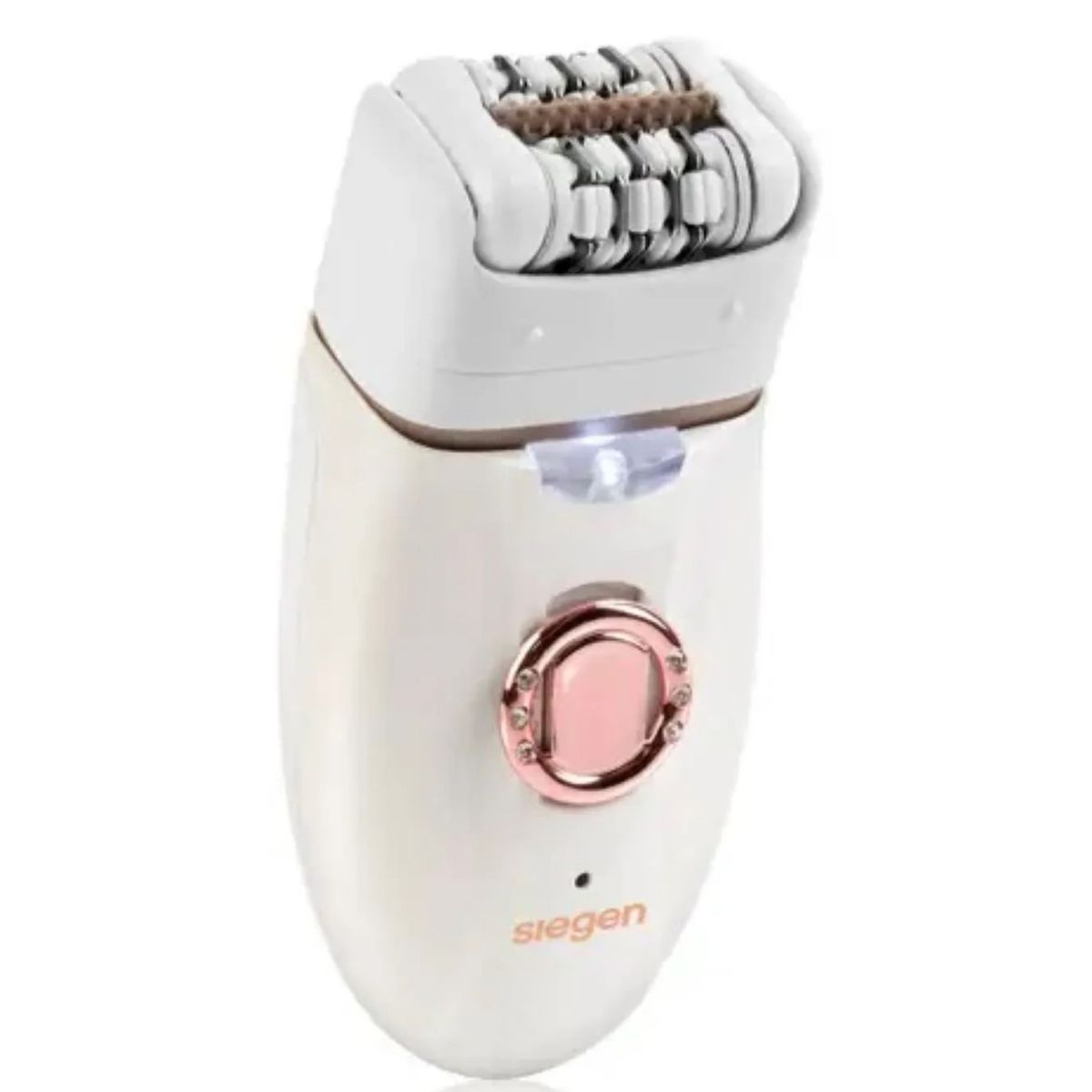 SIEGEN - Depiladora Exfoliadora Siegen 2en1 de 30 pinzas Recargable SG9004EX