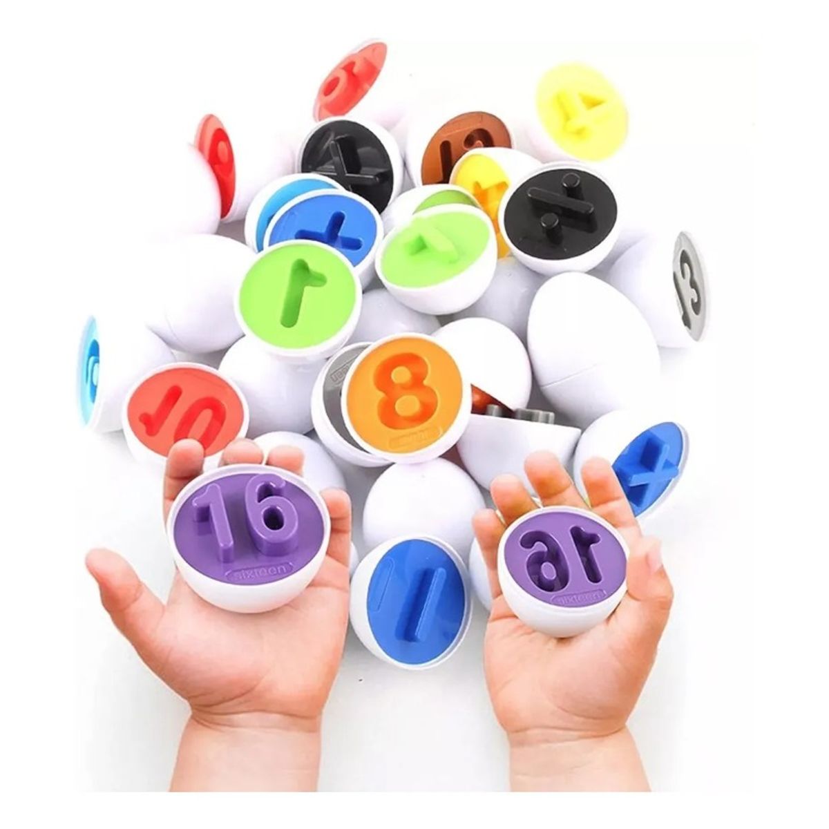 GIOIO - Juego Didáctico Niños Huevos De Juguete Educativos Aprender