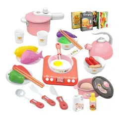 GIOIO - Juguete De Cocina Para Niños Utensilios De Cocina