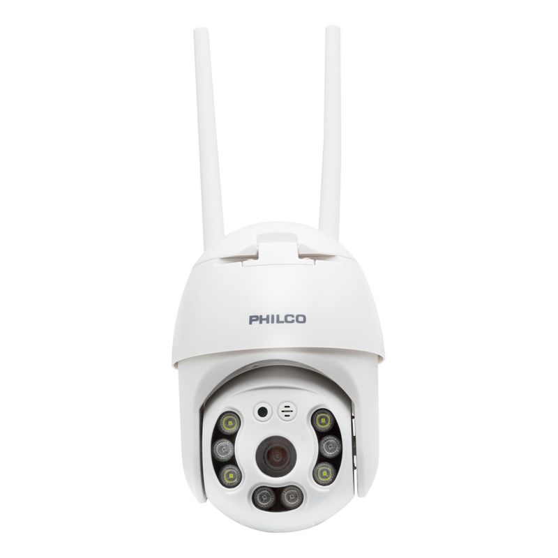 PHILCO - Camara De Seguridad Ip Wifi Rotativa Exteriores Philco H265