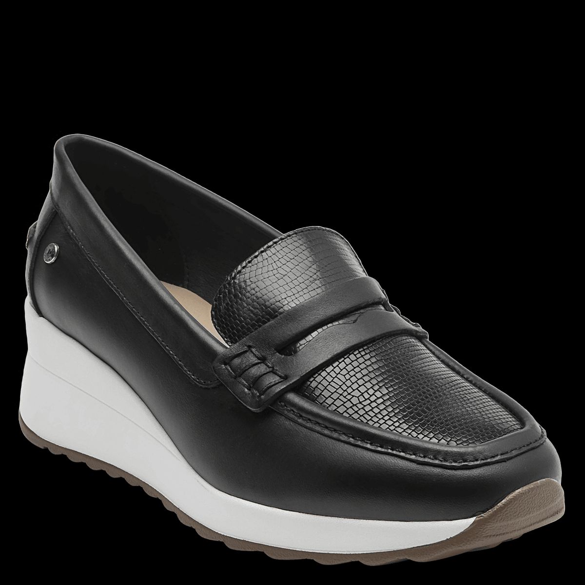POLLINI - Mocasin Mujer Casual Negro