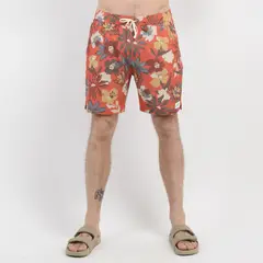 O'NEILL - TRAJE DE BAÑO VOLLEY KUTA 16" NARANJO OSCURO