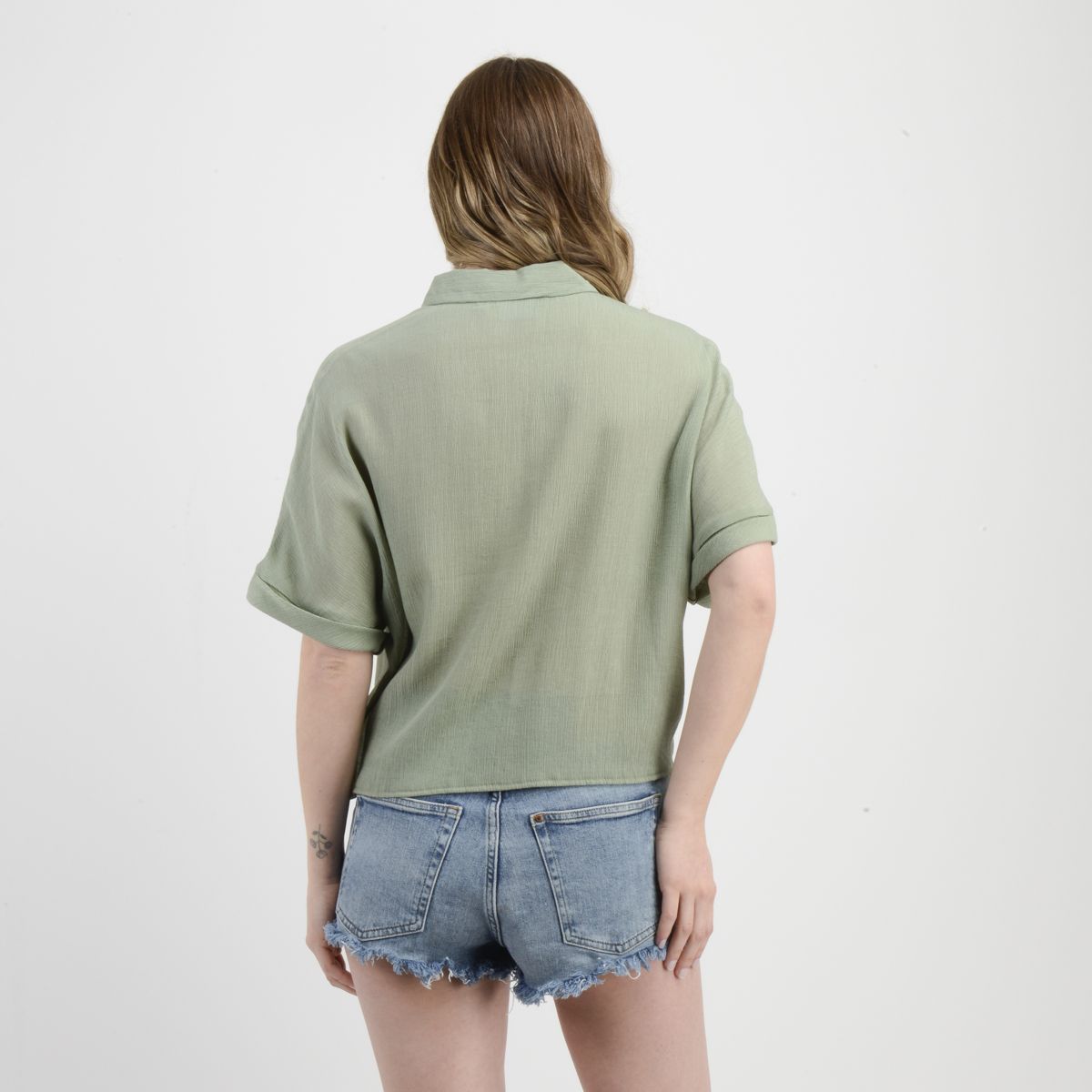 O'NEILL - BLUSA MANGA CORTA BRINLEY VERDE