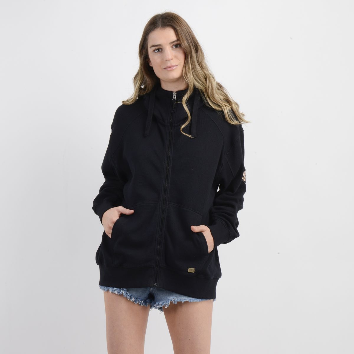 O'NEILL - POLERON WAFFLE BASH NEGRO