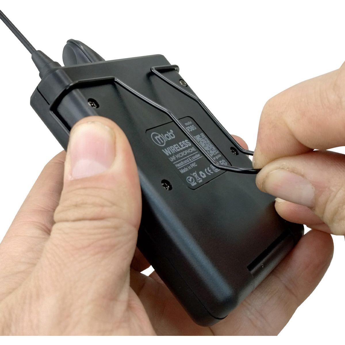 MLAB - Microfono Inalámbrico Cintillo Lavalie Recargable Mlab 09385