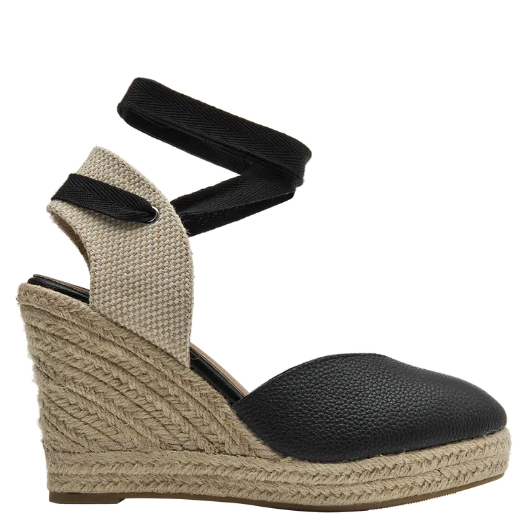 Alpargata Mujer Casual Negro