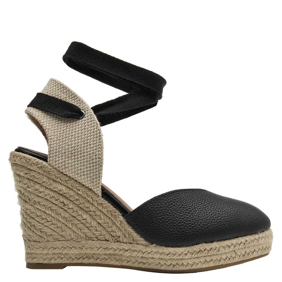 POLLINI - Alpargata Mujer Casual Negro