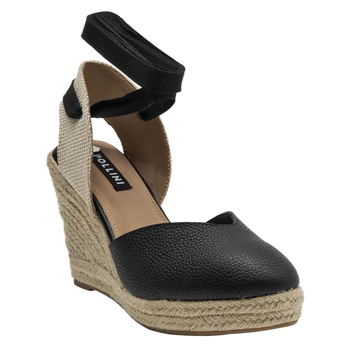 POLLINI - Alpargata Mujer Casual Negro