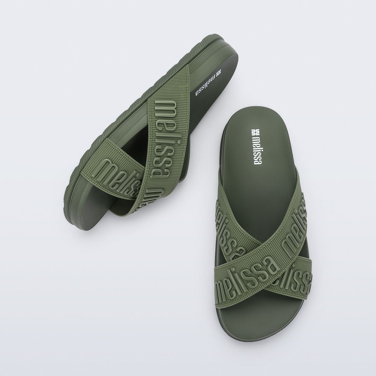 MELISSA - Melissa Cozy Slide M Lover II Verde