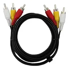 ULTRA - Cable Rca 3 Plug Rca A 3 Plug Audio Y Video 180 Mts 4009