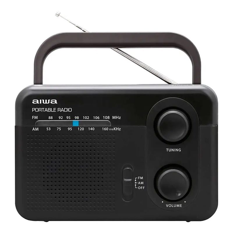 AIWA - Radio Fm Aiwa Awfml4 Awfml4 Analógico 220v Portátil Color Negro