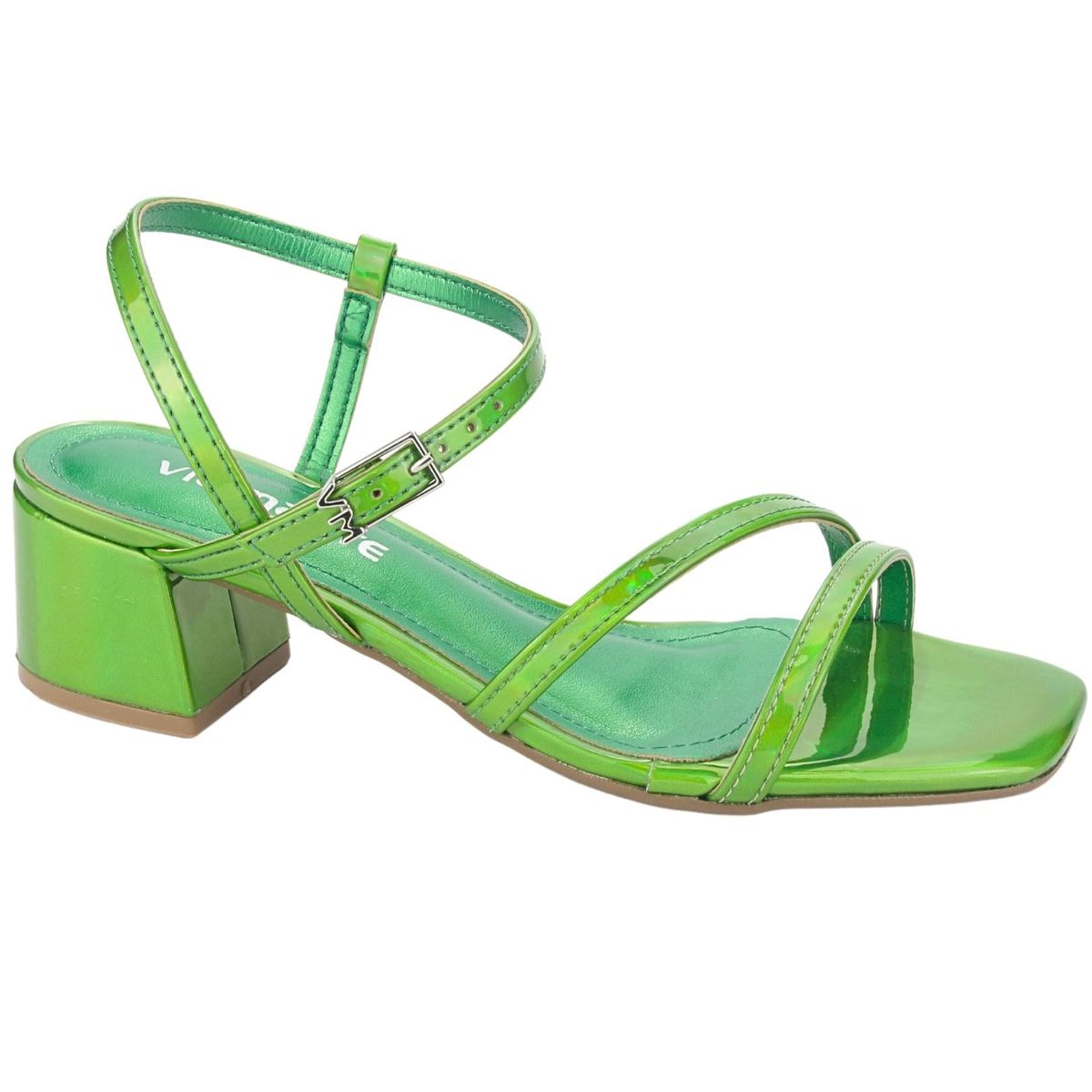 VIA MARTE - Sandalia Mujer Verde Casual Via Marte 23-9801