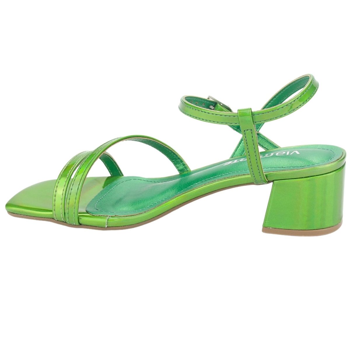 VIA MARTE - Sandalia Mujer Verde Casual Via Marte 23-9801