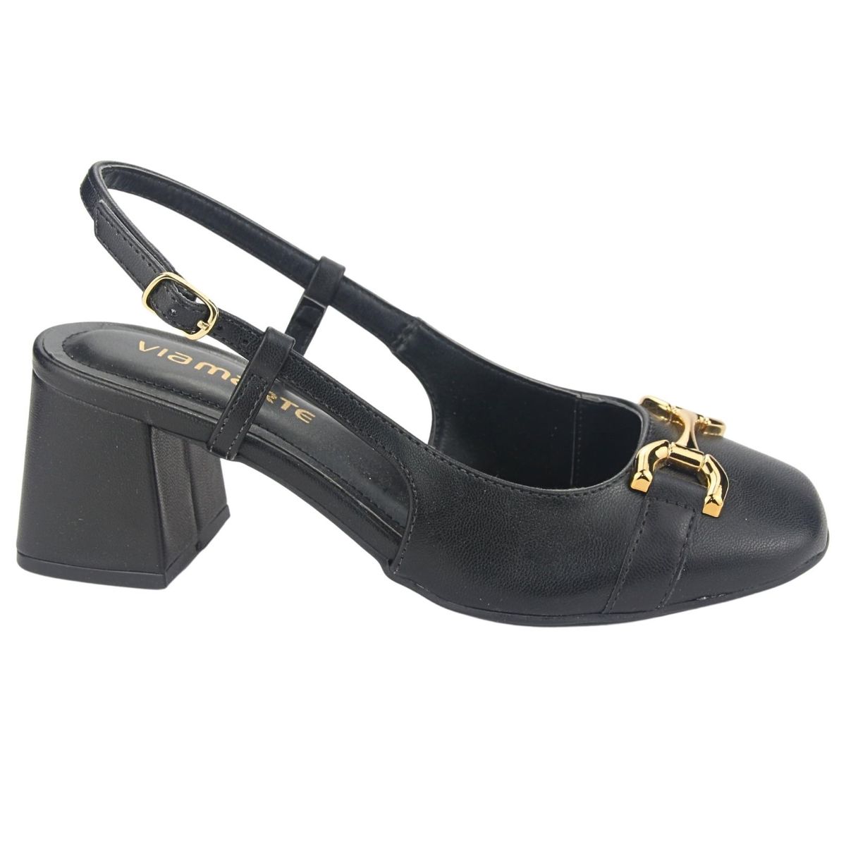 VIA MARTE - Zapato Mujer Negro Casual Via Marte 23-16805