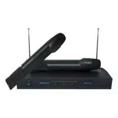 PHILCO - Kit 2 Micrófonos Inalámbricos Vhf/fm Wm570,