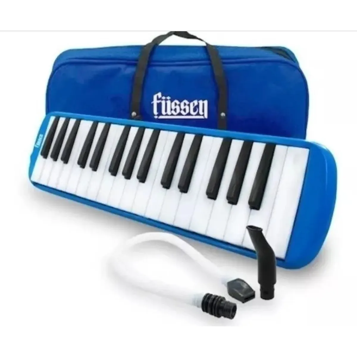FUSSEN - MELÓDICA 37 NOTAS + ESTUCHE & BOQUILLA AZUL FUSSEN 08766