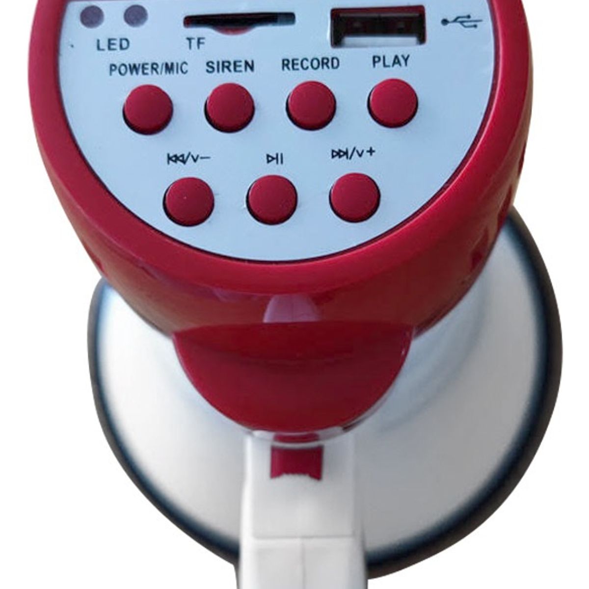 MICROLAB - Megáfono 20w Usb Microsd Recargable 7291 Mlab / Tecnocenter